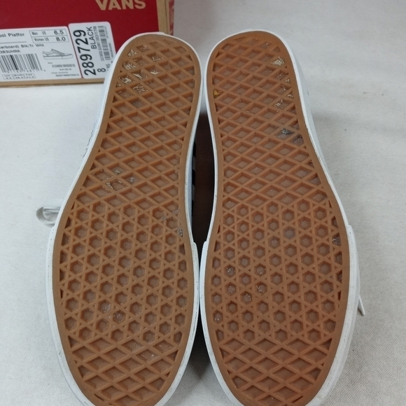 VANS Old Skool Black Checkerboard - Mens Size 6.5/ - Picture 9 of 9